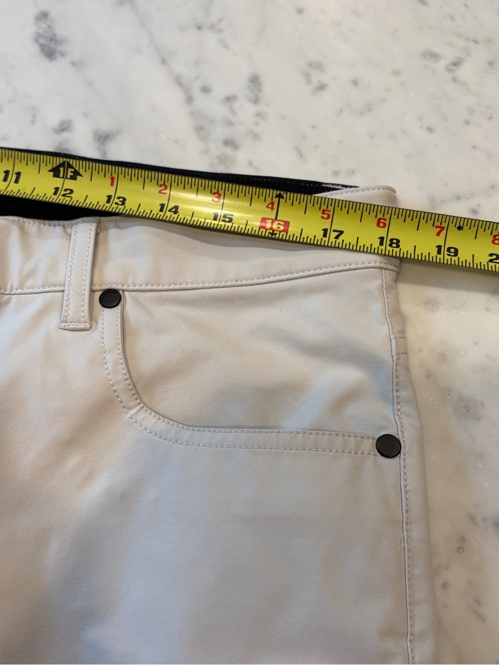 Like New Nike Slim Fit Light Bone, Men's Dri-Fit Performance Pants, 36x34 - Picture 7 of 10